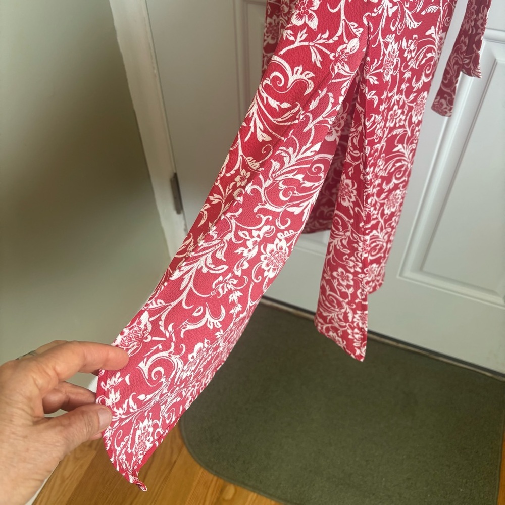 Loft Elegant Floral Maxi Dress, Size Medium - Picture 4 of 11